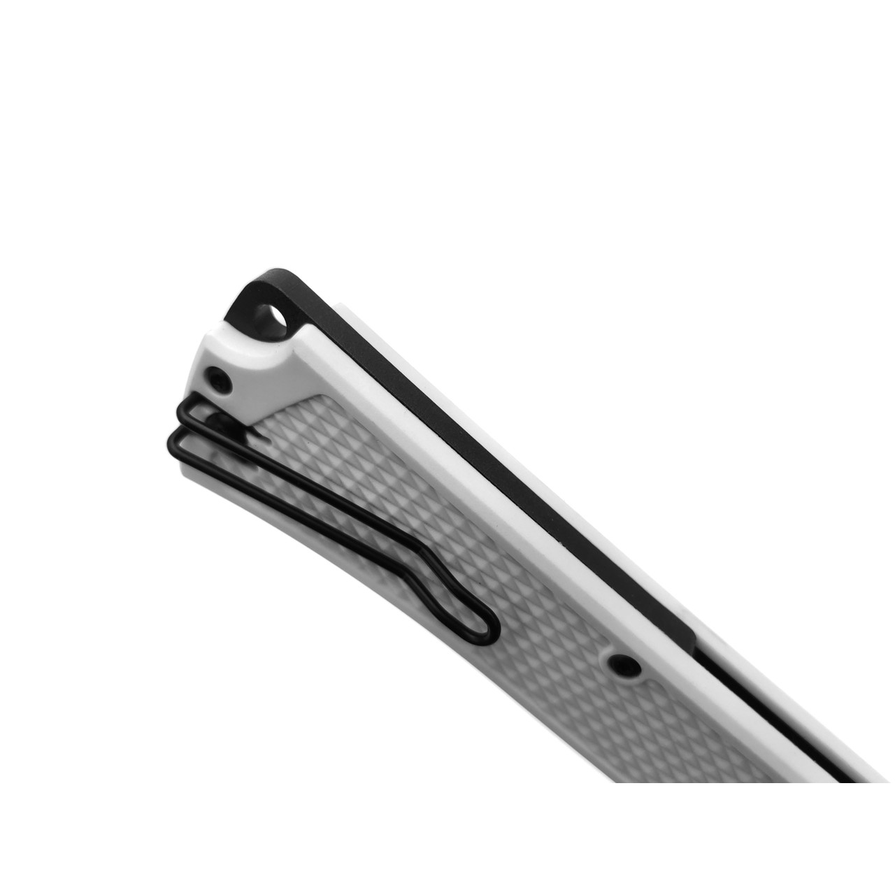Ontario складной нож Camp Plus EDC Linerlock 4325WH сталь 420 чёрный, рукоять GRN белый