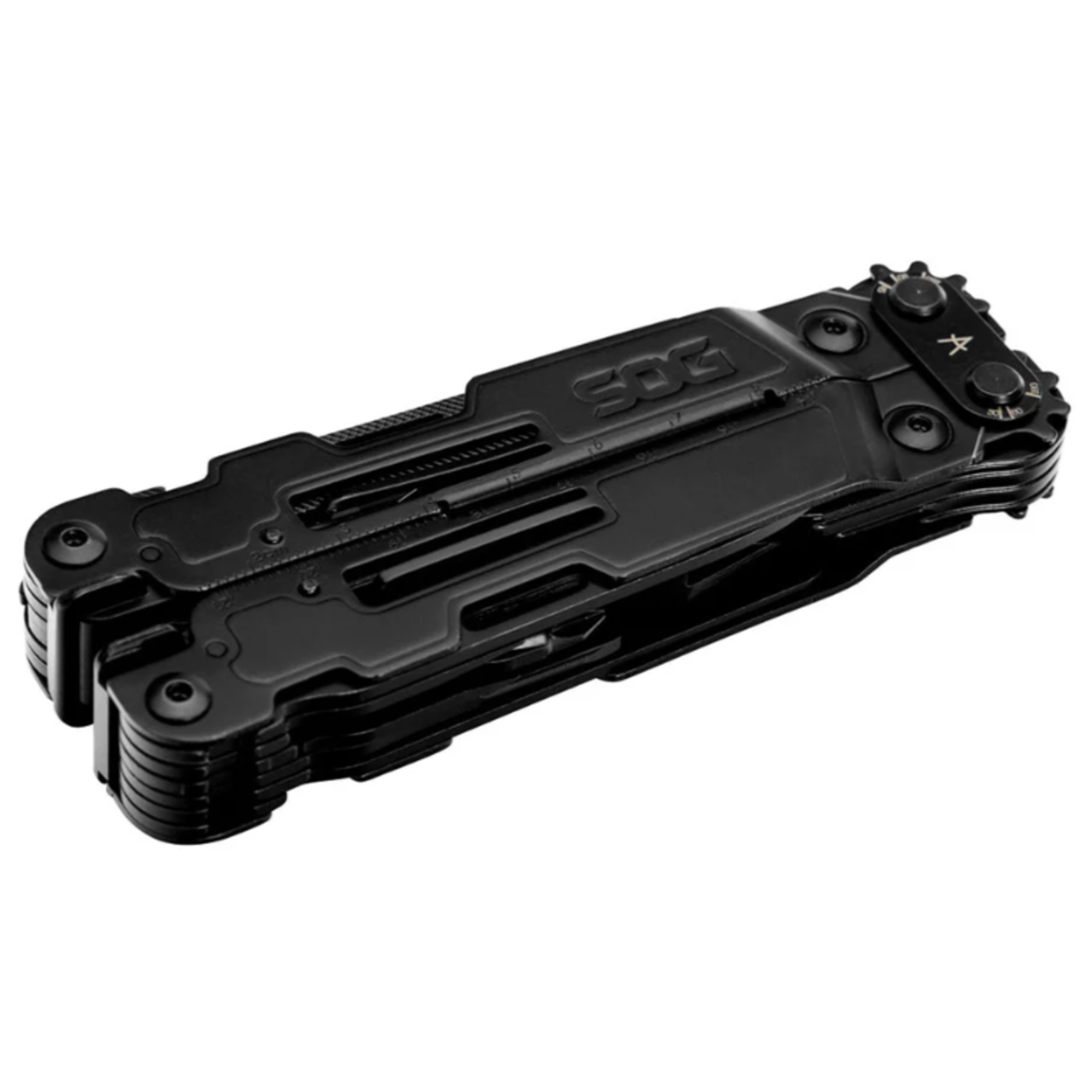 SOG мультитул PowerAccess Deluxe чёрный PA2002 (21 функция), сталь 5Cr15MoV