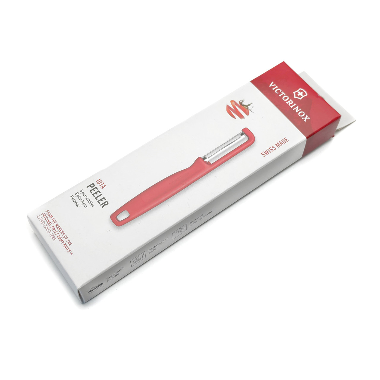 Victorinox овощечистка IOTA Peeler 6.0943.1 красная