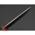 Eagle Knives нож TT сталь Aus-10 стоунвош, рукоять Эластрон чёрный