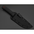 Eagle Knives нож ST сталь Aus-10 стоунвош, рукоять Эластрон чёрный