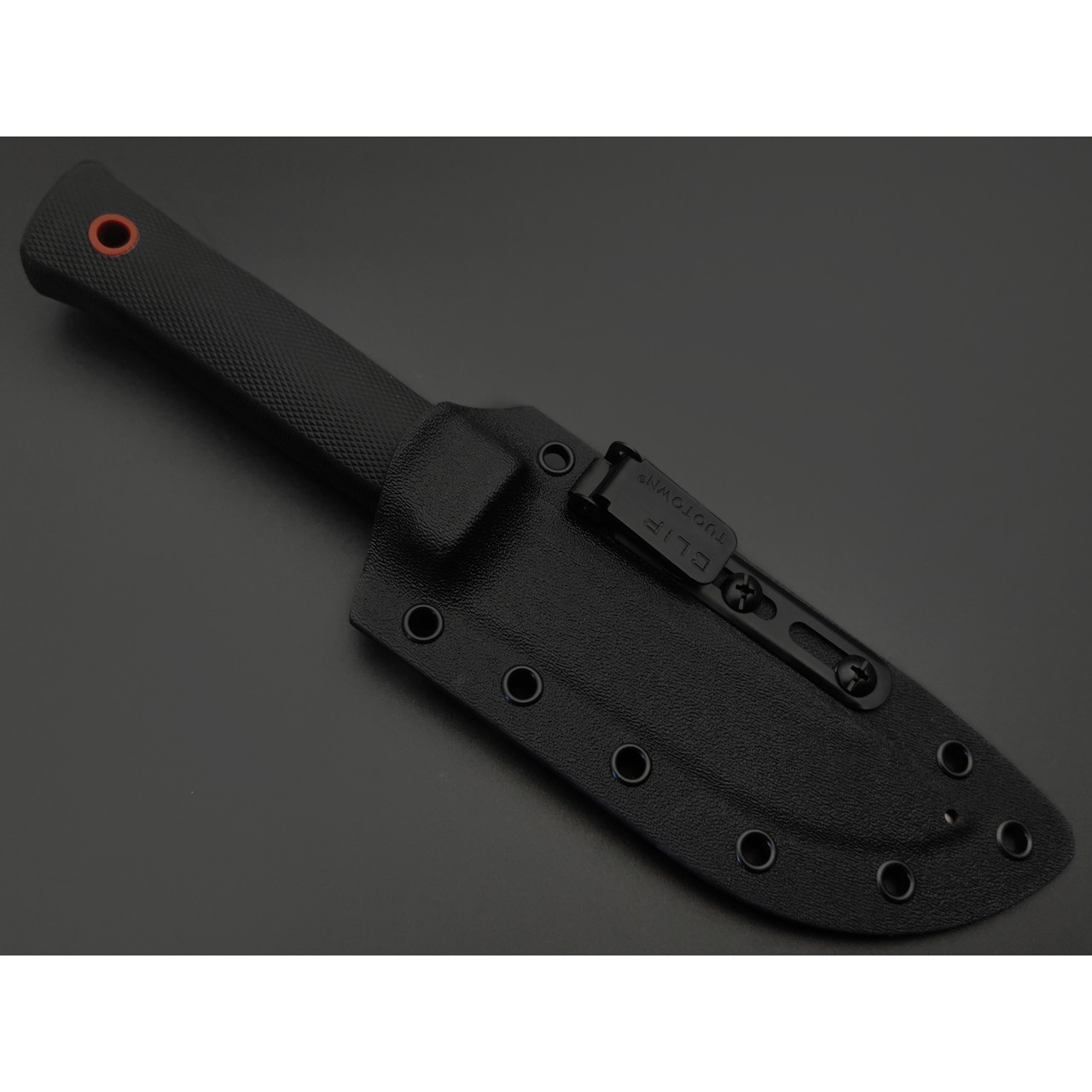 Eagle Knives нож TT сталь D2 сатин, рукоять Эластрон чёрный