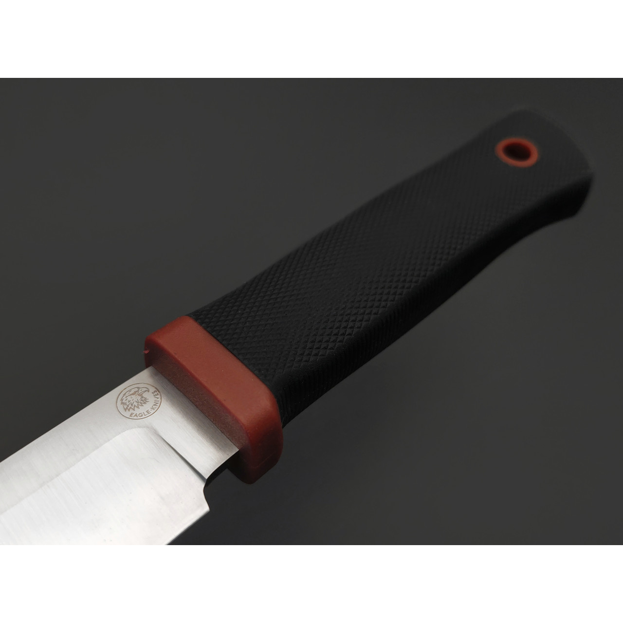 Eagle Knives нож TT сталь D2 сатин, рукоять Эластрон чёрный