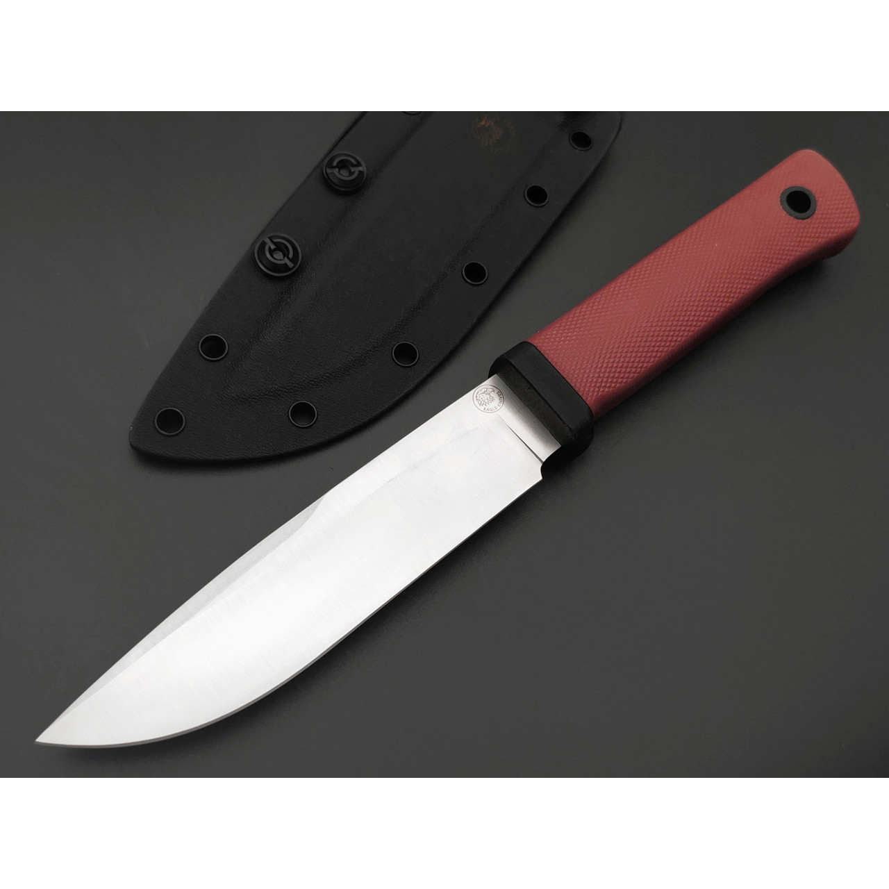 Eagle Knives нож ST сталь D2 сатин, рукоять Эластрон красный