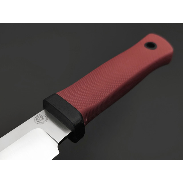 Eagle Knives нож TT сталь D2 сатин, рукоять Эластрон красный