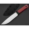 Eagle Knives нож ST сталь Aus-10 стоунвош, рукоять Эластрон красный