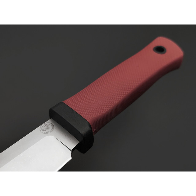 Eagle Knives нож ST сталь Aus-10 стоунвош, рукоять Эластрон красный