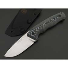 Eagle Knives нож Forester 2 сталь Aus10Co стоунвош, рукоять G10 чёрный с серым
