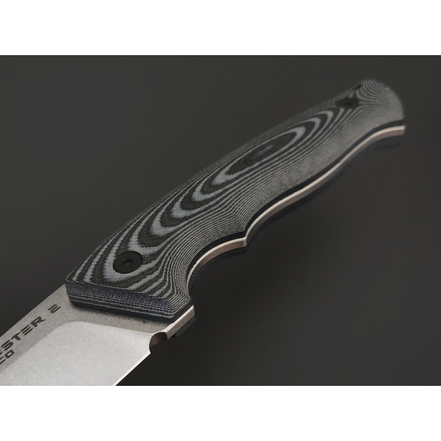 Eagle Knives нож Forester 2 сталь Aus10Co стоунвош, рукоять G10 чёрный с серым