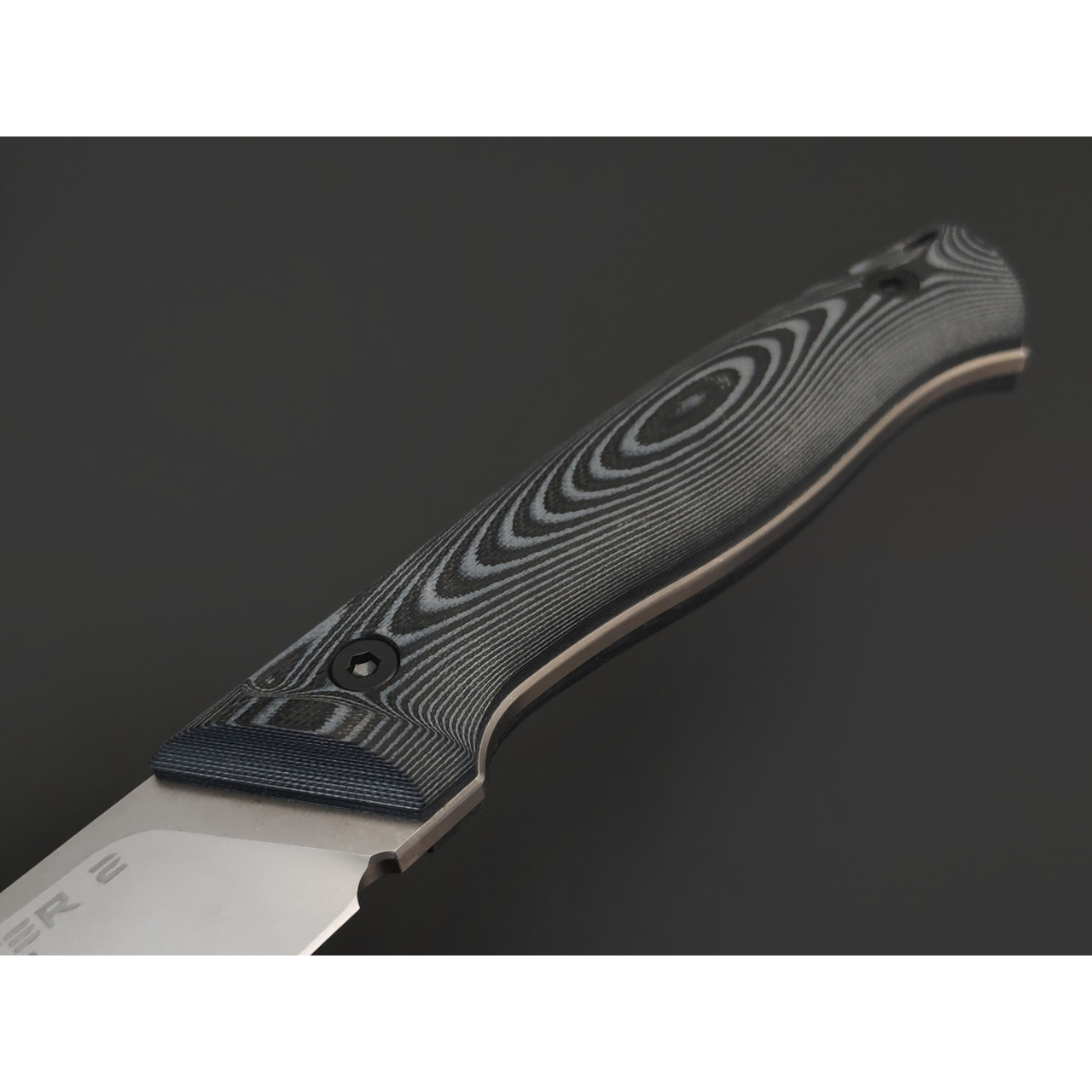 Eagle Knives нож Hunter 2 сталь Aus10Co стоунвош, рукоять G10 чёрный с серым