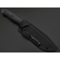 Eagle Knives нож Hunter 1 сталь Aus10Co стоунвош, рукоять G10 чёрный с серым
