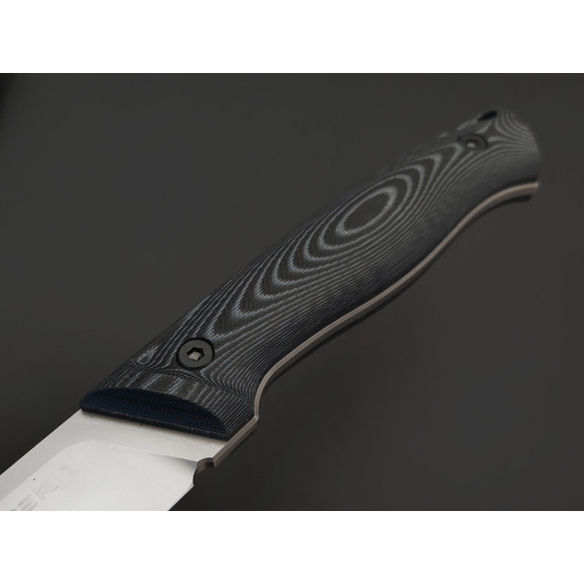 Eagle Knives нож Hunter 1 сталь Aus10Co стоунвош, рукоять G10 чёрный с серым