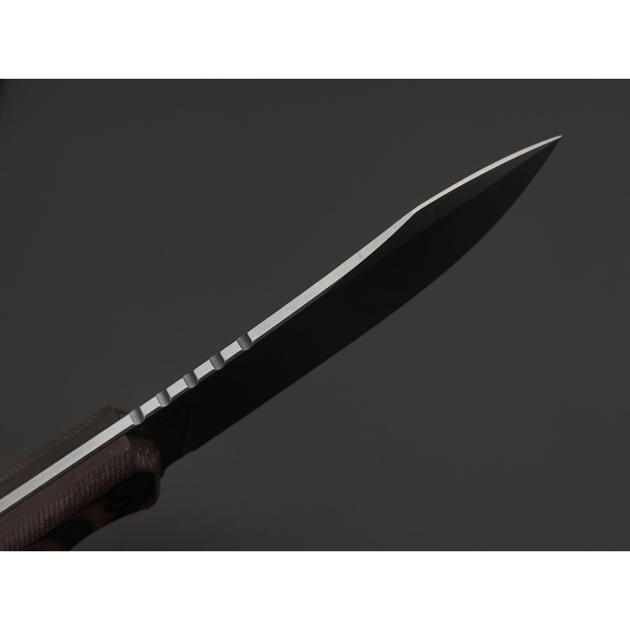 Eagle Knives нож Combat 1 сталь Aus10Co стоунвош, рукоять G10 чёрный с красным