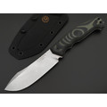 Eagle Knives нож Combat 1 сталь Aus10Co стоунвош, рукоять G10 чёрный с зелёным