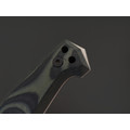 Eagle Knives нож Combat 1 сталь Aus10Co стоунвош, рукоять G10 чёрный с зелёным