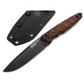 Eagle Knives нож Attacker 1 сталь Aus10Co чёрная, рукоять G10 чёрный с красным