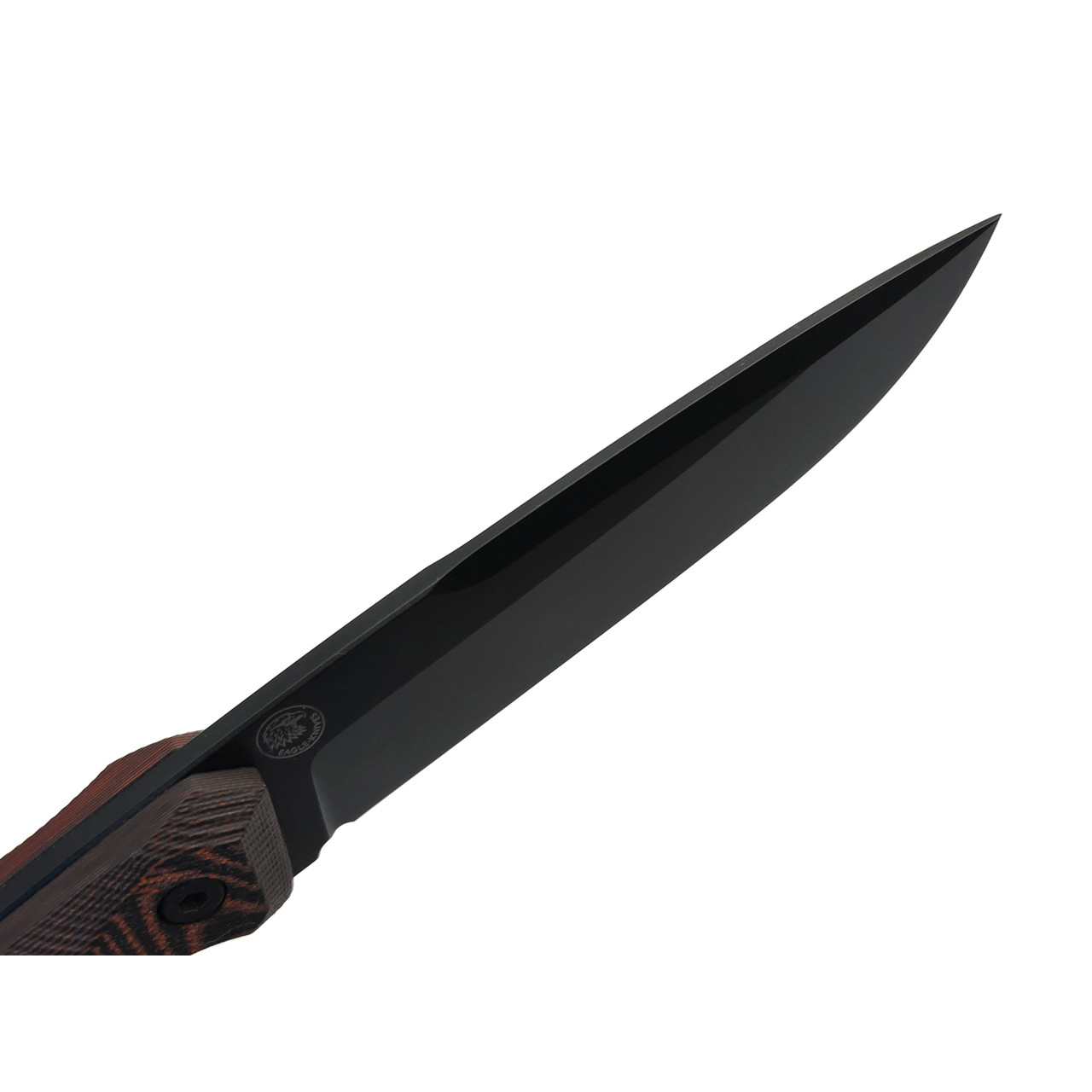 Eagle Knives нож Attacker 1 сталь Aus10Co чёрная, рукоять G10 чёрный с красным