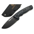 Eagle Knives нож Forester 2 сталь Aus-10Co чёрная, рукоять G10 чёрный с серым Eagle Knives нож Forester 2 сталь Aus-10Co чёрная, рукоять G10 чёрный с серым