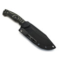 Eagle Knives нож Combat 2 сталь Aus-10Co блэквош, рукоять G10 чёрный с зелёным Eagle Knives нож Combat 2 сталь Aus-10Co блэквош, рукоять G10 чёрный с зелёным