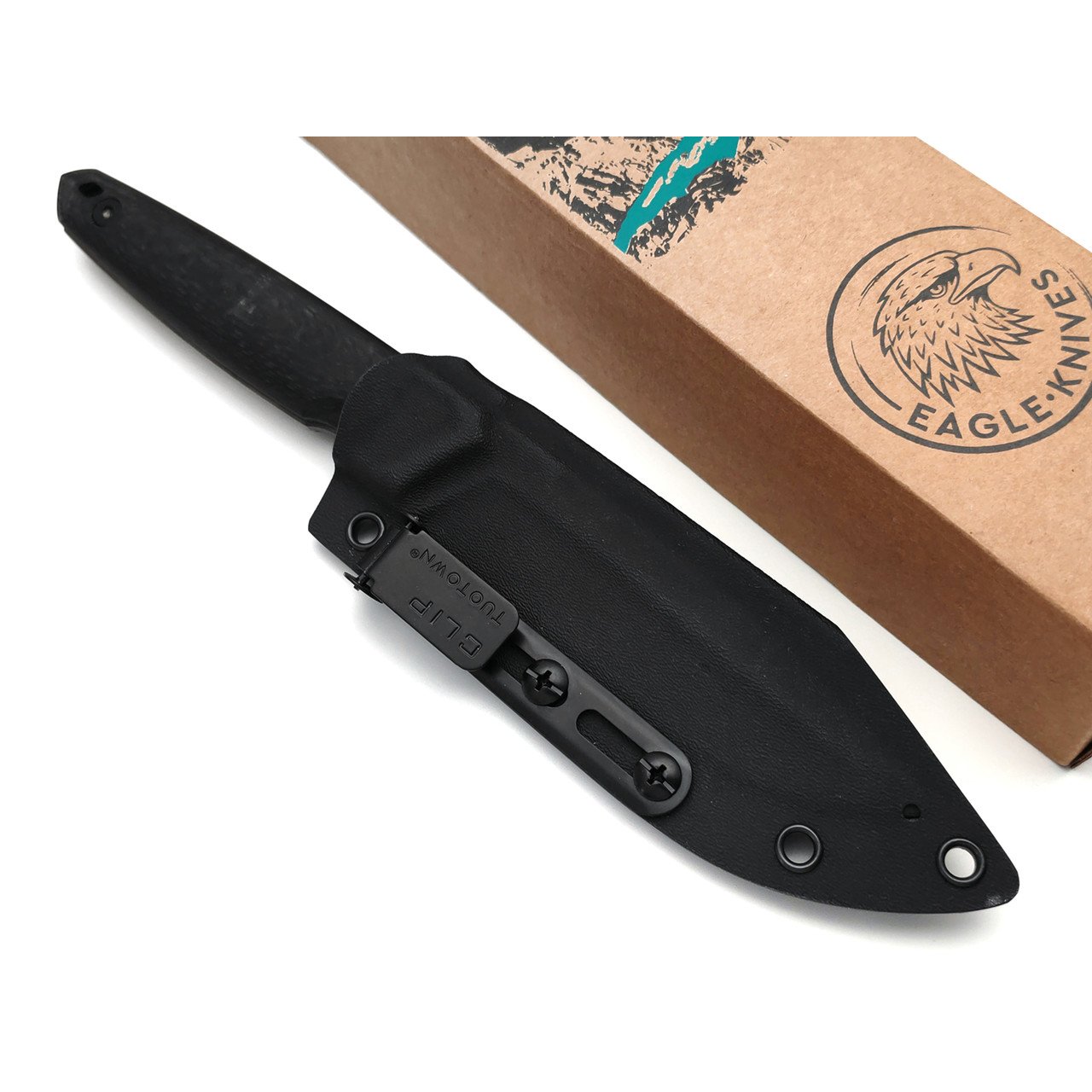 Eagle Knives нож Aviator 1 сталь VG-10 чёрная, рукоять G10 с карбоном