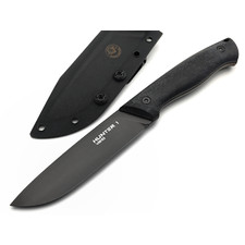 Eagle Knives нож Hunter 1 сталь VG-10 чёрная, рукоять G10 с карбоном