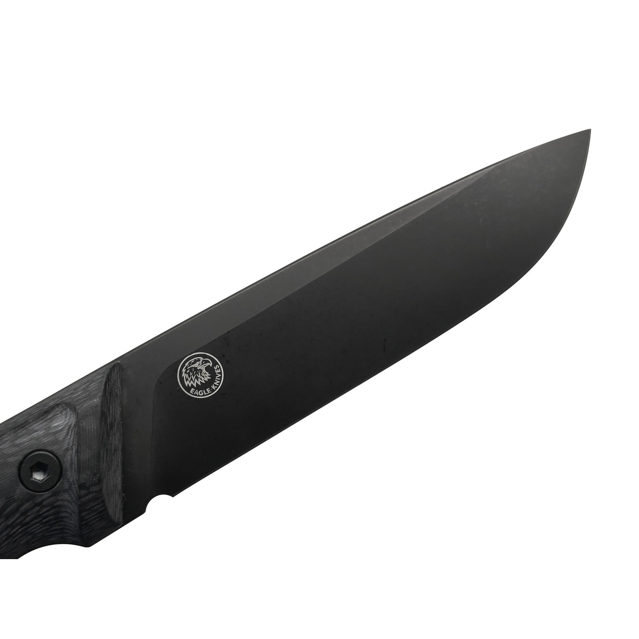 Eagle Knives нож Hunter 1 сталь VG-10 чёрная, рукоять G10 с карбоном