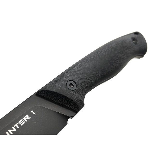 Eagle Knives нож Hunter 1 сталь VG-10 чёрная, рукоять G10 с карбоном