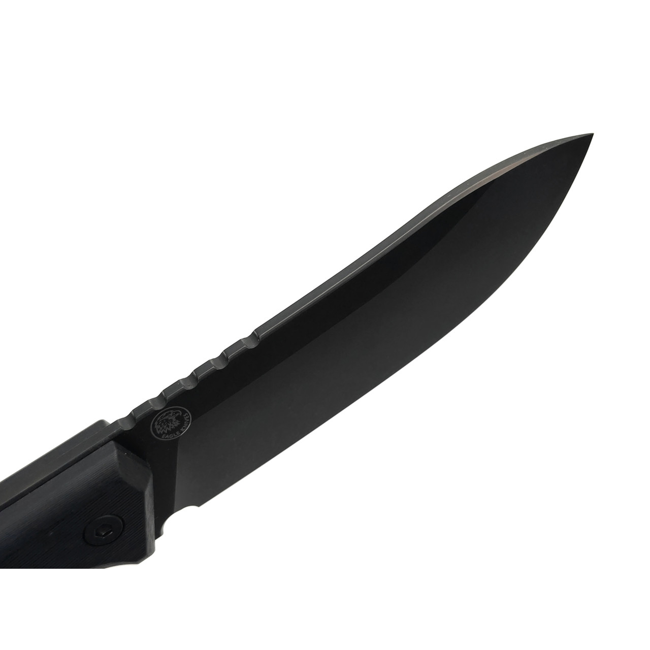 Eagle Knives нож Combat 2 сталь VG-10 чёрная, рукоять G10 с карбоном
