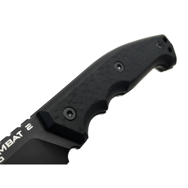 Eagle Knives нож Combat 2 сталь VG-10 чёрная, рукоять G10 с карбоном