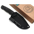 Eagle Knives нож Forester 1 сталь VG-10 чёрная, рукоять G10 с карбоном
