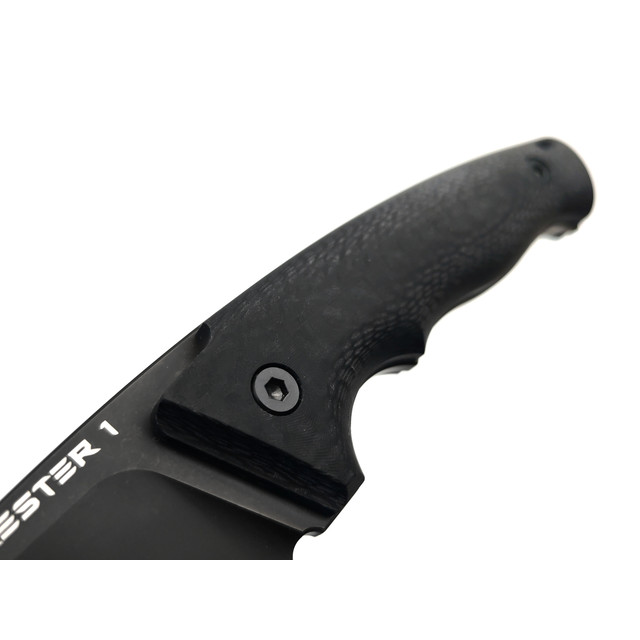 Eagle Knives нож Forester 1 сталь VG-10 чёрная, рукоять G10 с карбоном