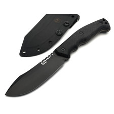 Eagle Knives нож Combat 1 сталь VG-10 чёрная, рукоять G10 с карбоном