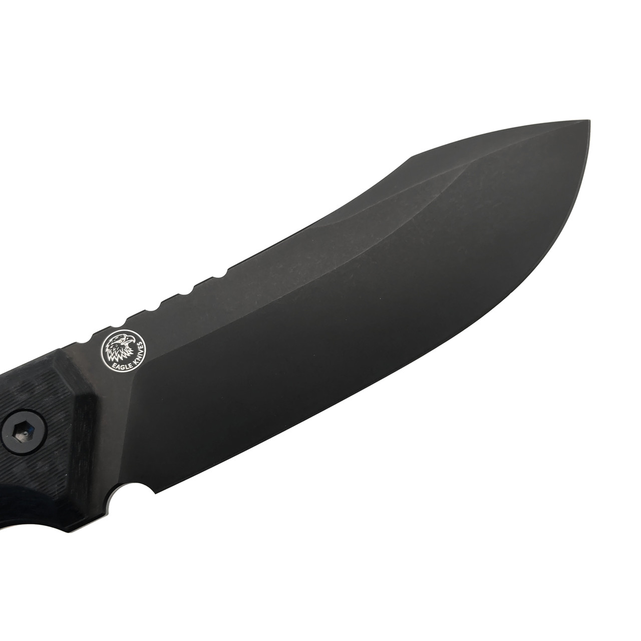 Eagle Knives нож Combat 1 сталь VG-10 чёрная, рукоять G10 с карбоном