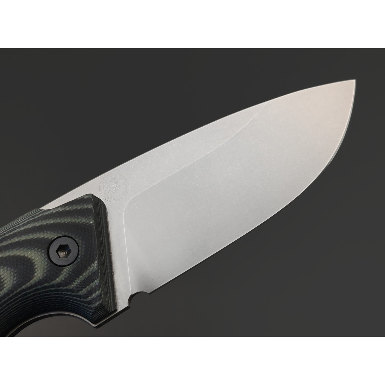 Eagle Knives нож Forester 2 сталь D2 стоунвош, рукоять G10 чёрный с зелёным