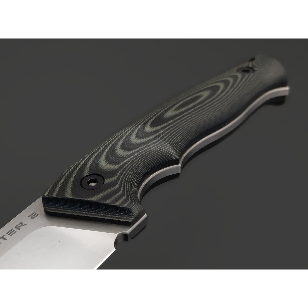 Eagle Knives нож Forester 2 сталь D2 стоунвош, рукоять G10 чёрный с зелёным