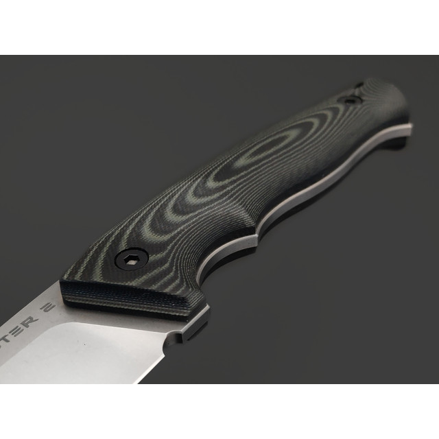 Eagle Knives нож Forester 2 сталь D2 стоунвош, рукоять G10 чёрный с зелёным