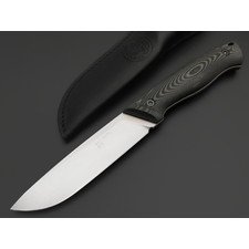 Eagle Knives нож Hunter 1 сталь D2 стоунвош, рукоять G10 чёрный с зелёным