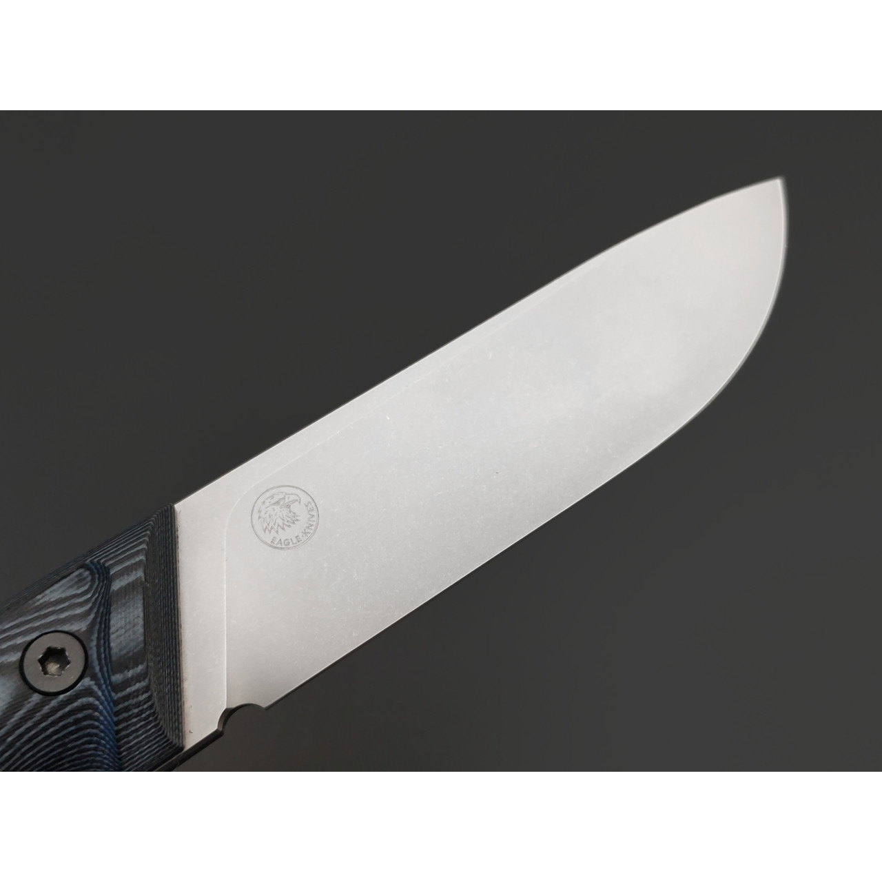Eagle Knives нож Hunter 2 сталь D2 стоунвош, рукоять G10 чёрный с серым