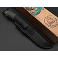Eagle Knives нож Fisher 2 сталь D2 стоунвош, рукоять G10 чёрный с зелёным Eagle Knives нож Fisher 2 сталь D2 стоунвош, рукоять G10 чёрный с зелёным