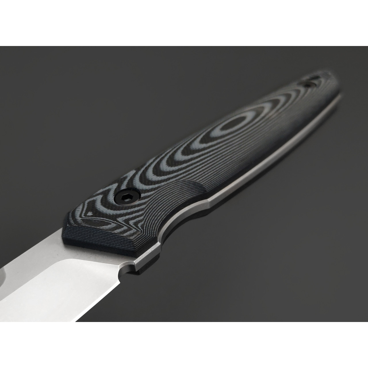 Eagle Knives нож Aviator 1 сталь D2 стоунвош, рукоять G10 чёрный с серым