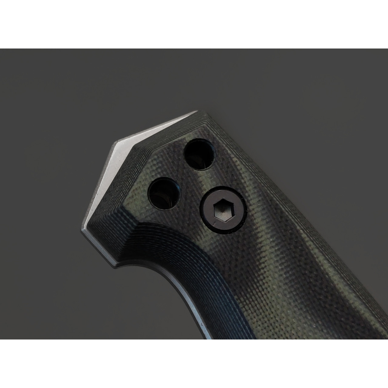Eagle Knives нож Combat 2 сталь D2 стоунвош, рукоять G10 чёрный с зелёным