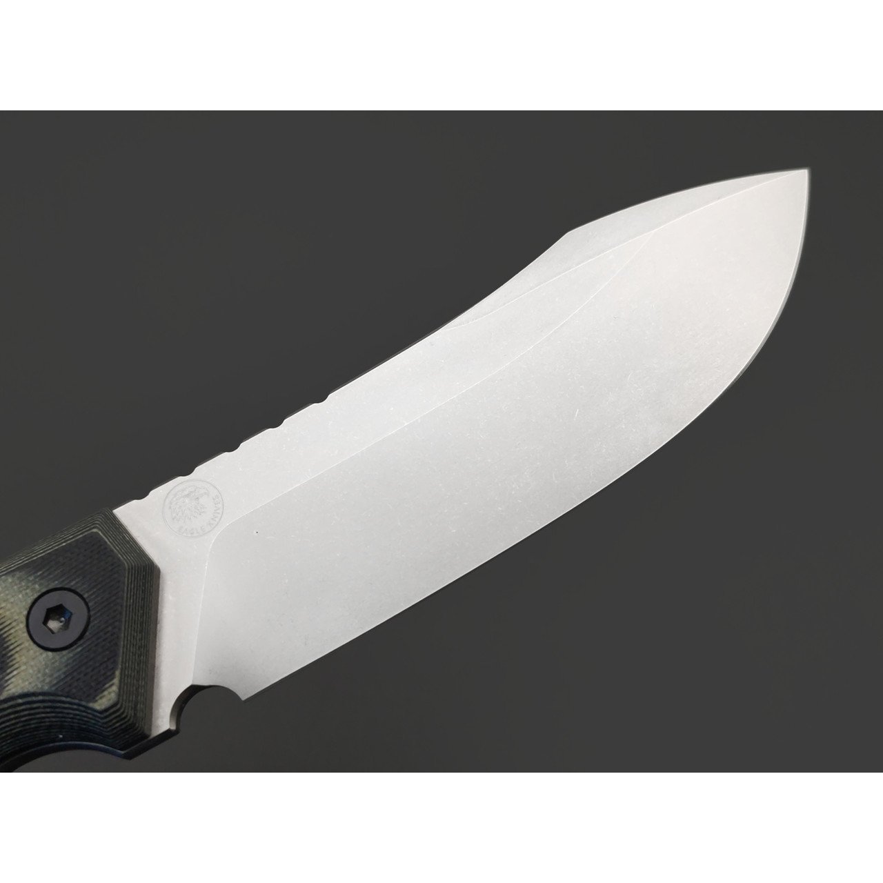 Eagle Knives нож Combat 1 сталь D2 стоунвош, рукоять G10 чёрный с зелёным