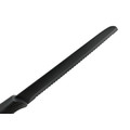Okroshka хлебный нож Crouton OK912P-B-BR сталь 5Cr15MoV, чёрное покрытие, рукоять Полимер