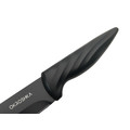 Okroshka овощной нож Crouton OK912P-B-VG сталь 5Cr15MoV, чёрное покрытие, рукоять Полимер