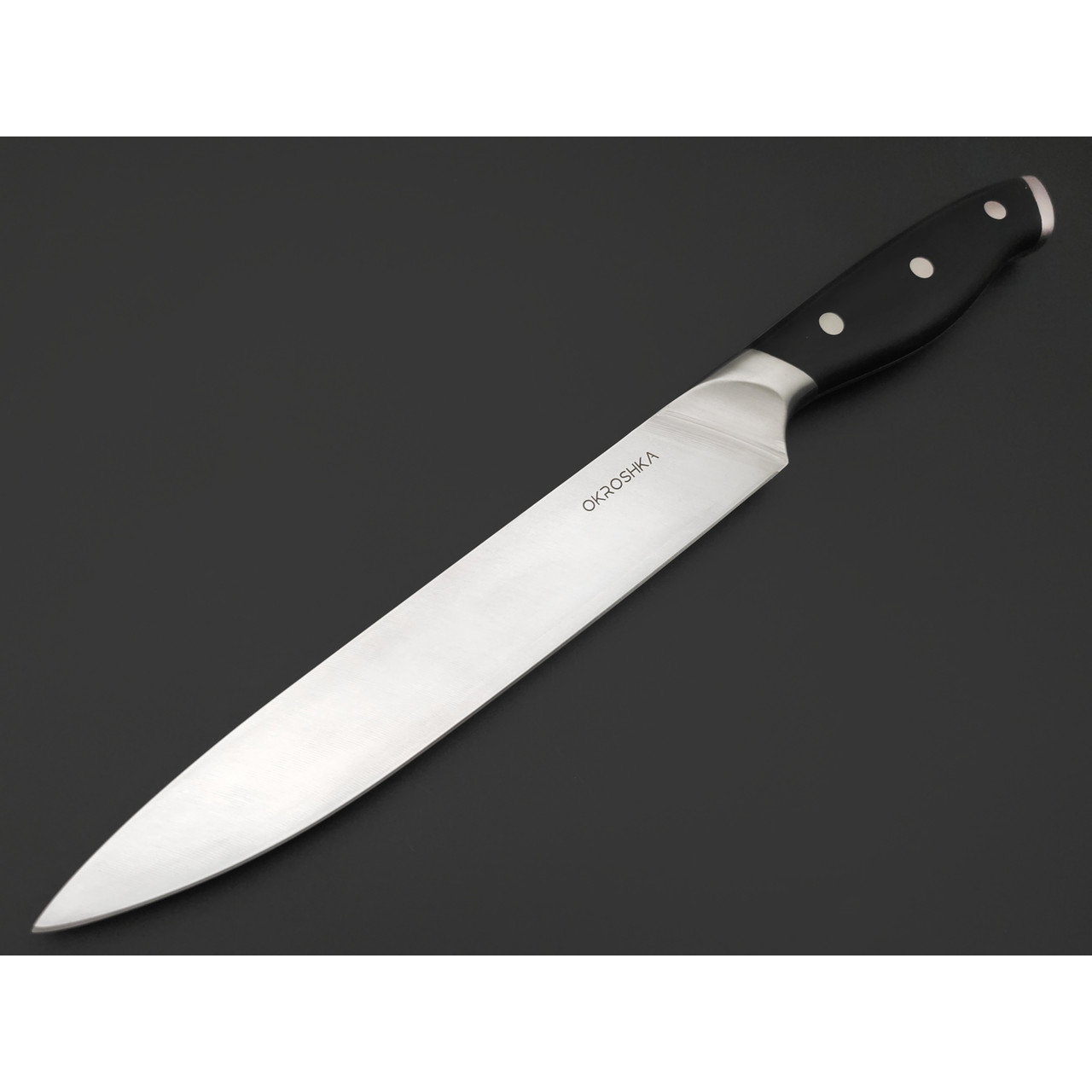 Okroshka филейный нож Tartar OK913SP-FL сталь 5Cr15MoV, рукоять Сталь, ABS