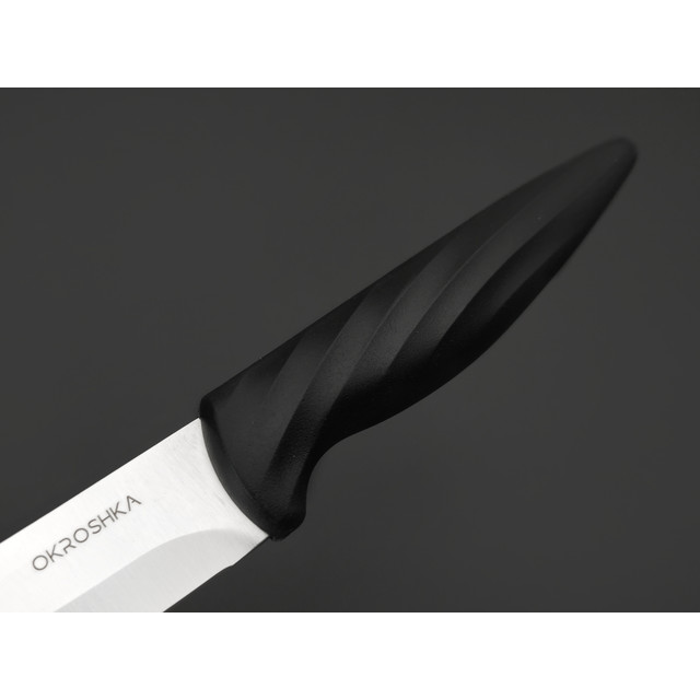 Okroshka овощной нож Crouton OK912P-W-VG сталь 5Cr15MoV, рукоять Полимер