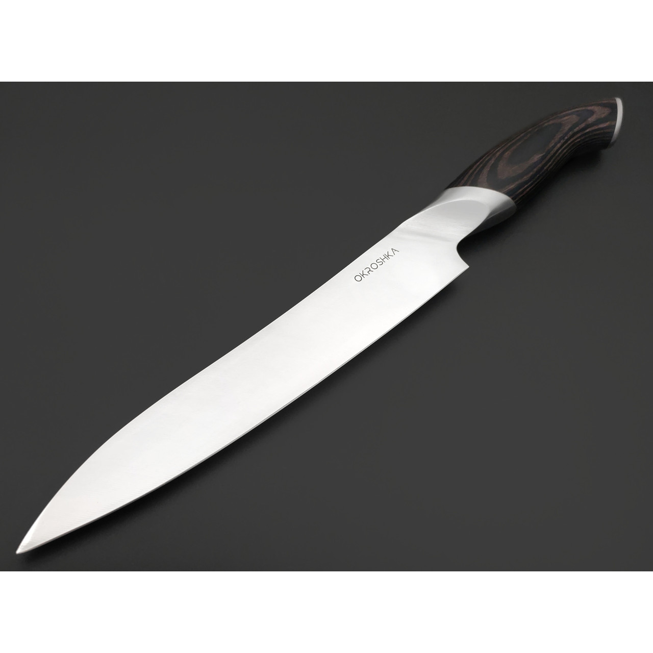Okroshka филейный нож Truffle OK120PW-FL сталь 9Cr18MoV, рукоять Паккавуд