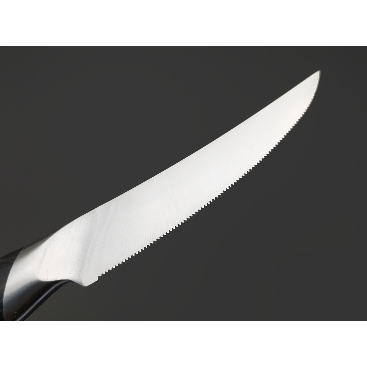Okroshka нож для стейка Truffle OK120PW-ST сталь 9Cr18MoV, рукоять Паккавуд