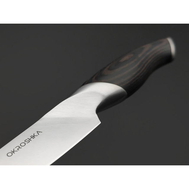 Okroshka овощной нож Truffle OK120PW-VG сталь 9Cr18MoV, рукоять Паккавуд