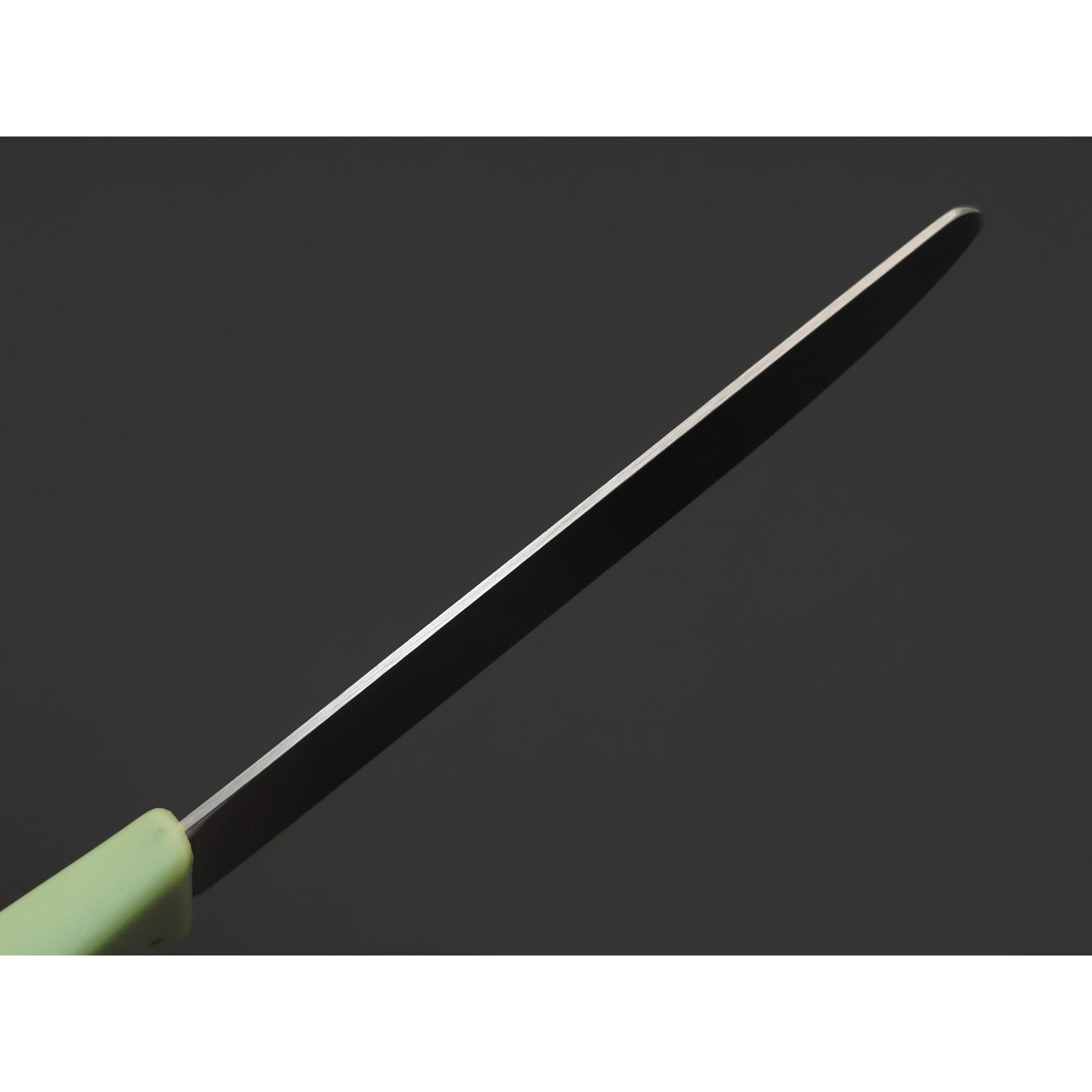 Okroshka нож столовый Salad OK225P-GN-CT сталь 5Cr15MoV, рукоять Полимер зелёный